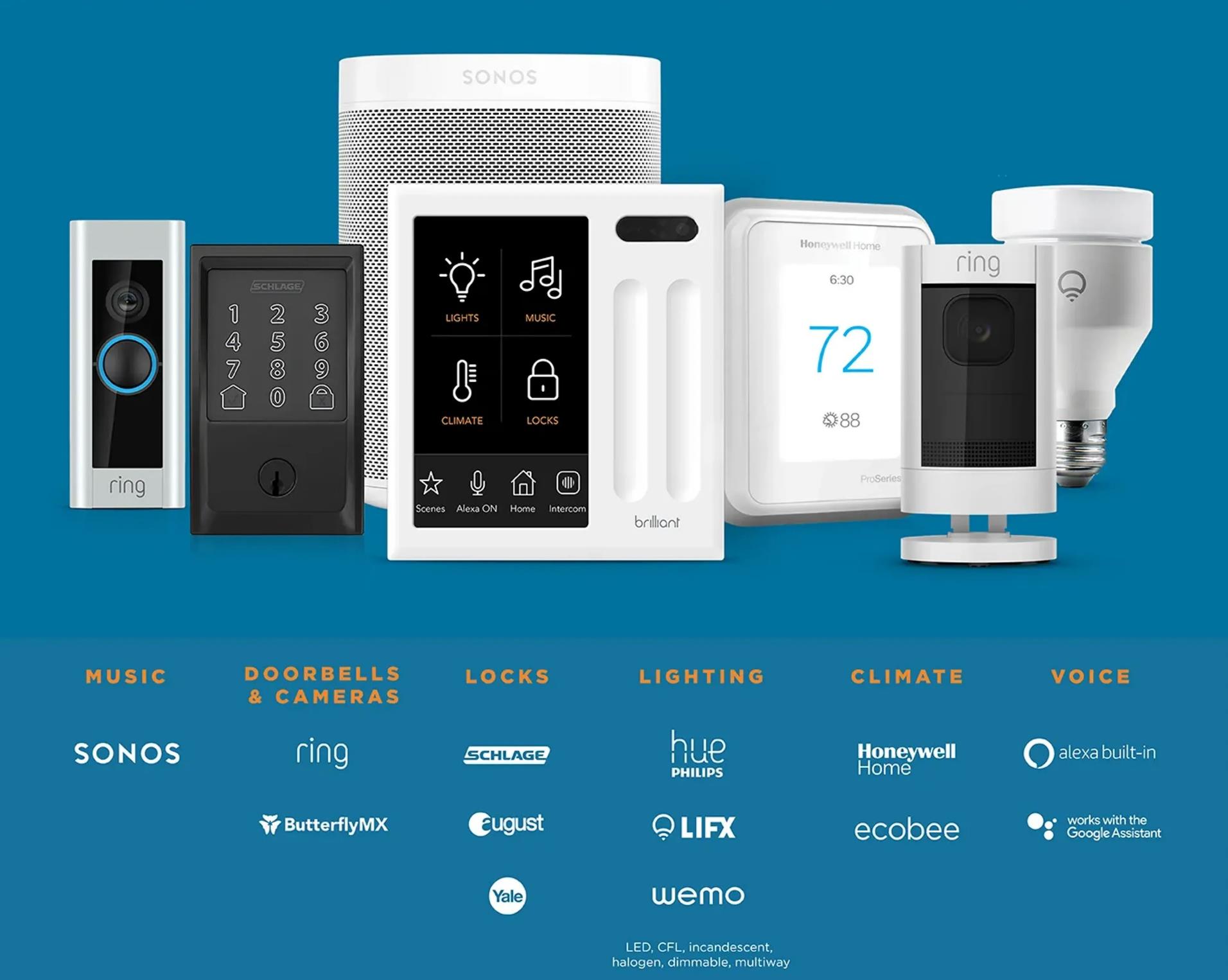 Brilliant Smart Home System